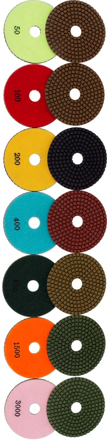 TDU-ASHC040100A2 - Standard Wet Standard Polishing Pads, Square Type